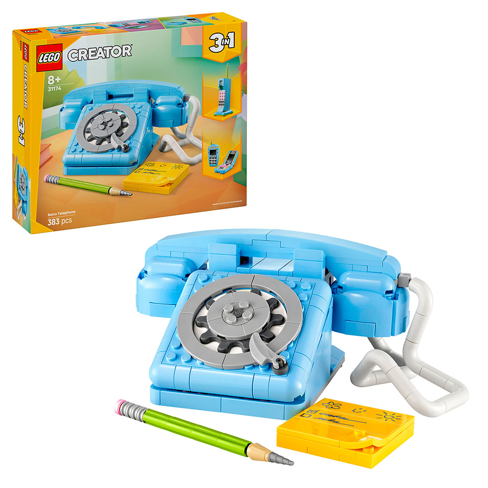 Ретро телефон лего креатор 31174 Ретро телефон