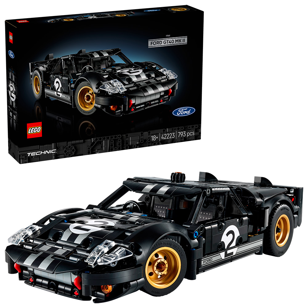 lego technic 42223 ��������� ��� ��������� Ford GT40 MKII 1966 ����