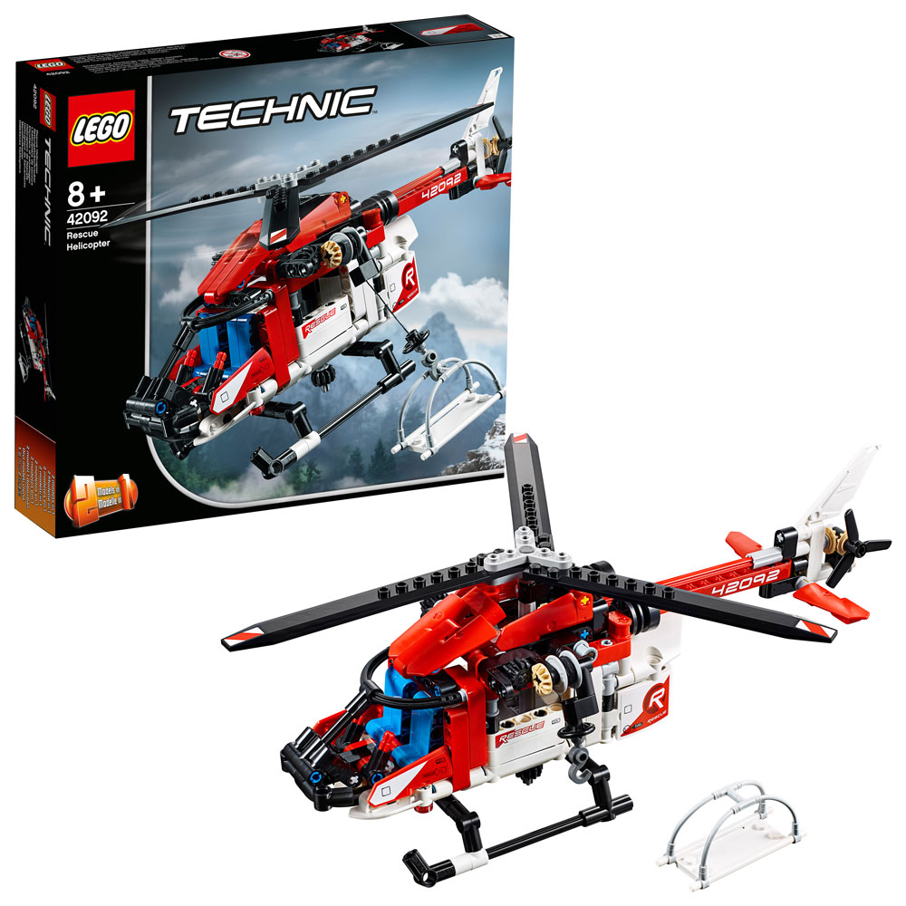 lego technic 42092 Спасательный вертолёт