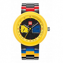 Годинник наручний "Лего "2х2", мультиколор, зі змінними елементами оформлення, металічним корпусом